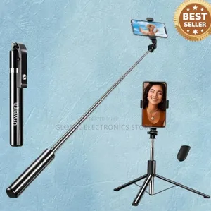 Selfie Stick Tripod | Bluetooth Remote | Extendable Stable