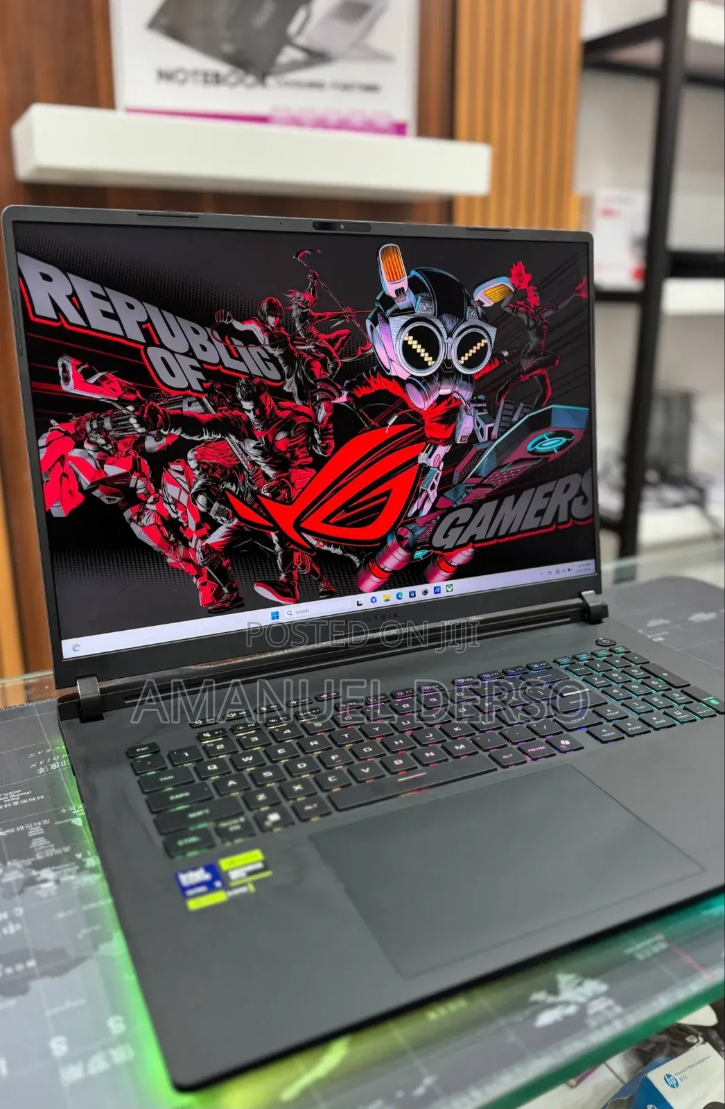New Laptop Asus ROG Strix G15 16GB Intel Core i9 SSD 2T