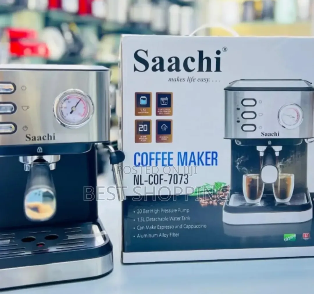 Saachi Espresso Coffee Maker 20 Bar New Model