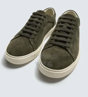 Genuine Leather Trainers From Zara