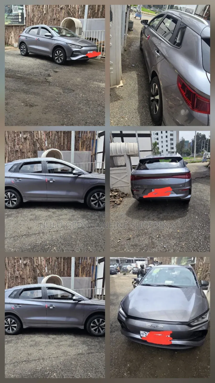 BYD E2 43 kWh 94 hp FWD 2024 Gray