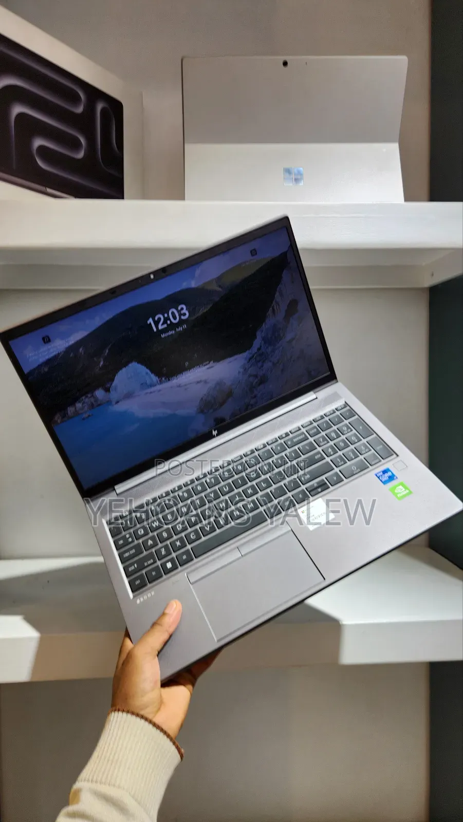 New Laptop HP ZBook Studio G8 16GB Intel Core i7 SSD 512GB