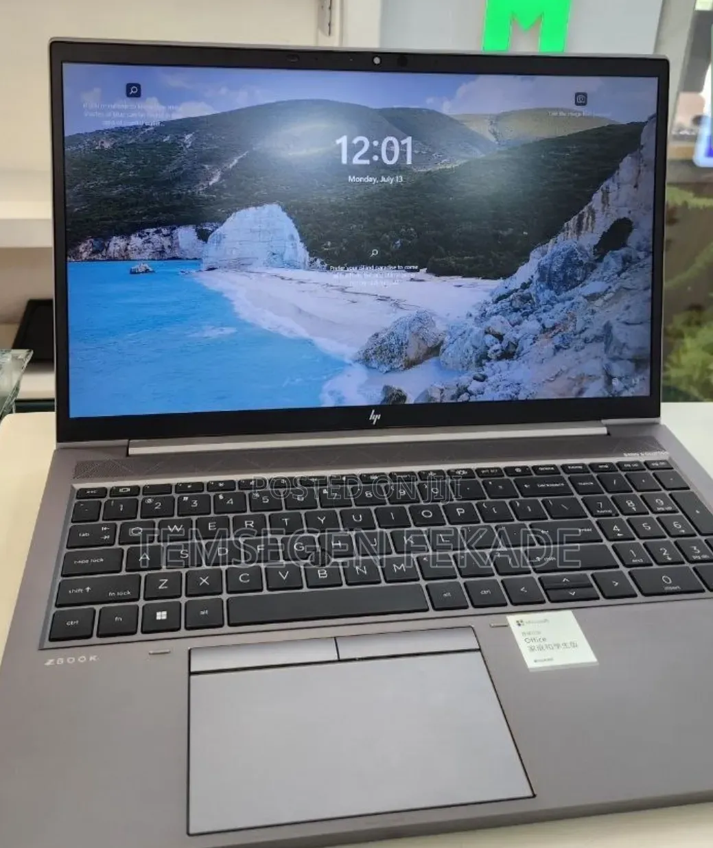 New Laptop HP ZBook 15 16GB Intel Core i7 SSD 512GB