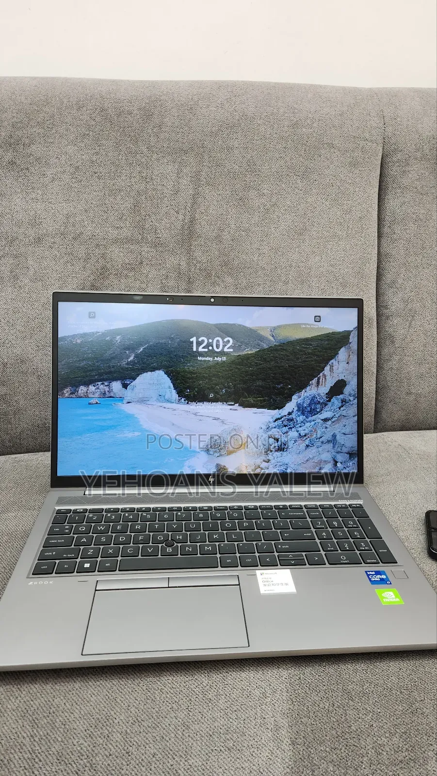 New Laptop HP ZBook Studio G8 16GB Intel Core i7 SSD 512GB