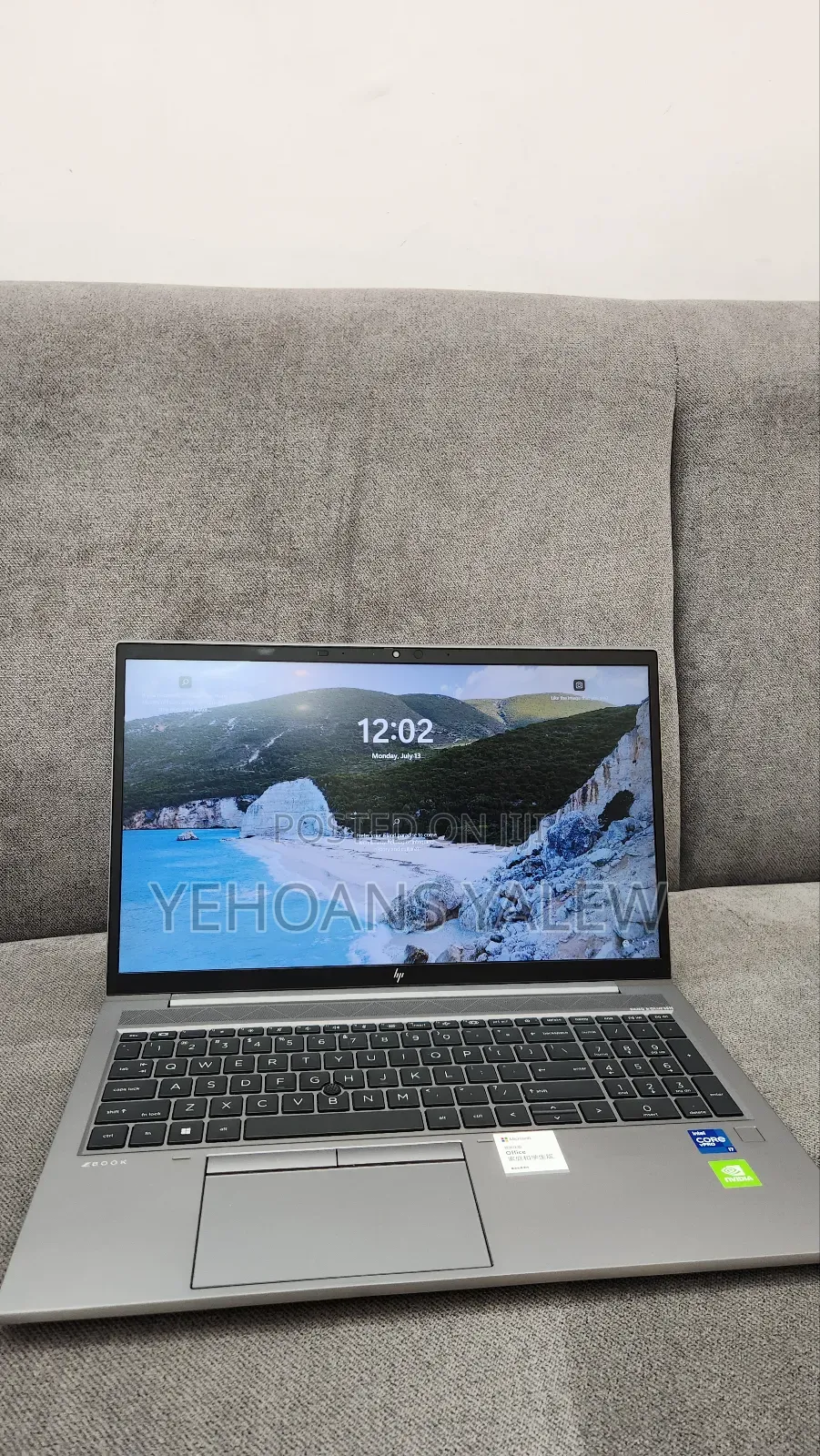 New Laptop HP ZBook Studio G8 16GB Intel Core i7 SSD 512GB