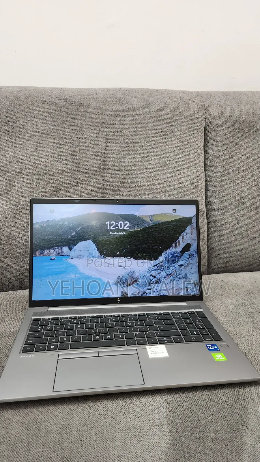 New Laptop HP ZBook Studio G8 16GB Intel Core i7 SSD 512GB