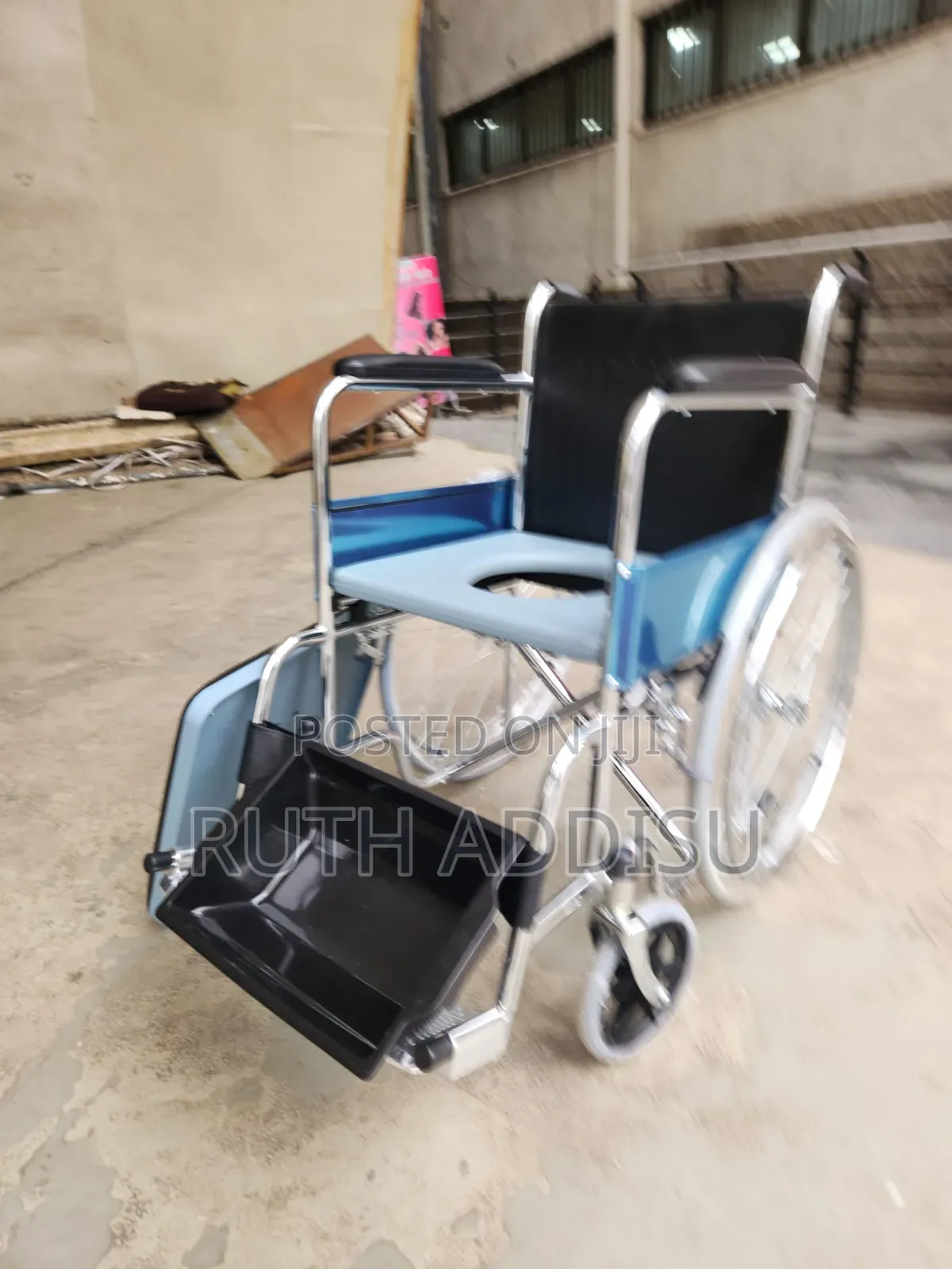 Supply Aluminium Portable Commode Wheelchair Elderl Wholesale Factory