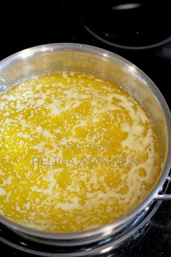 Organic ከምንም ጋር ያልተቀላቀለ ቅቤ