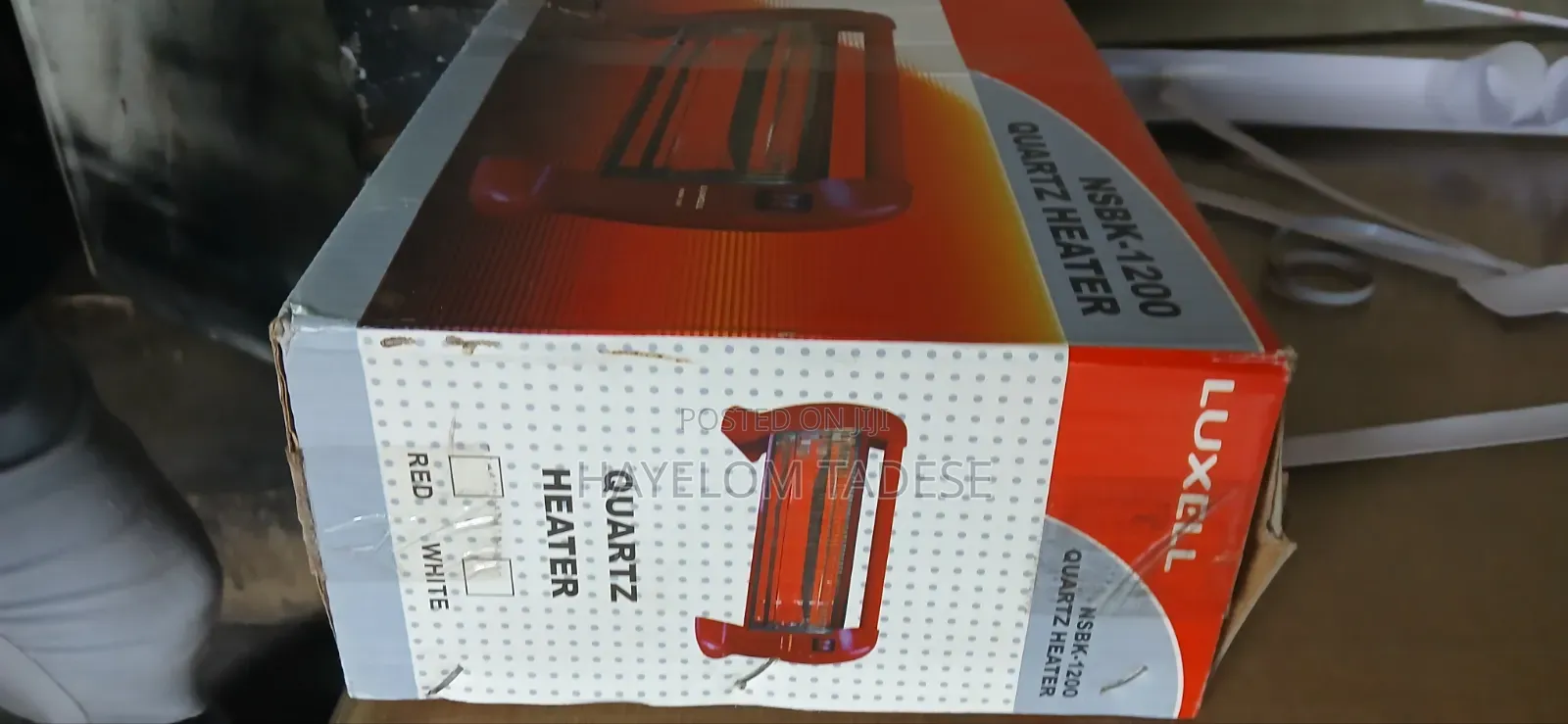 Brand New Luxell Quartz Heater (Nsbk-1200) – Efficient Home Heating