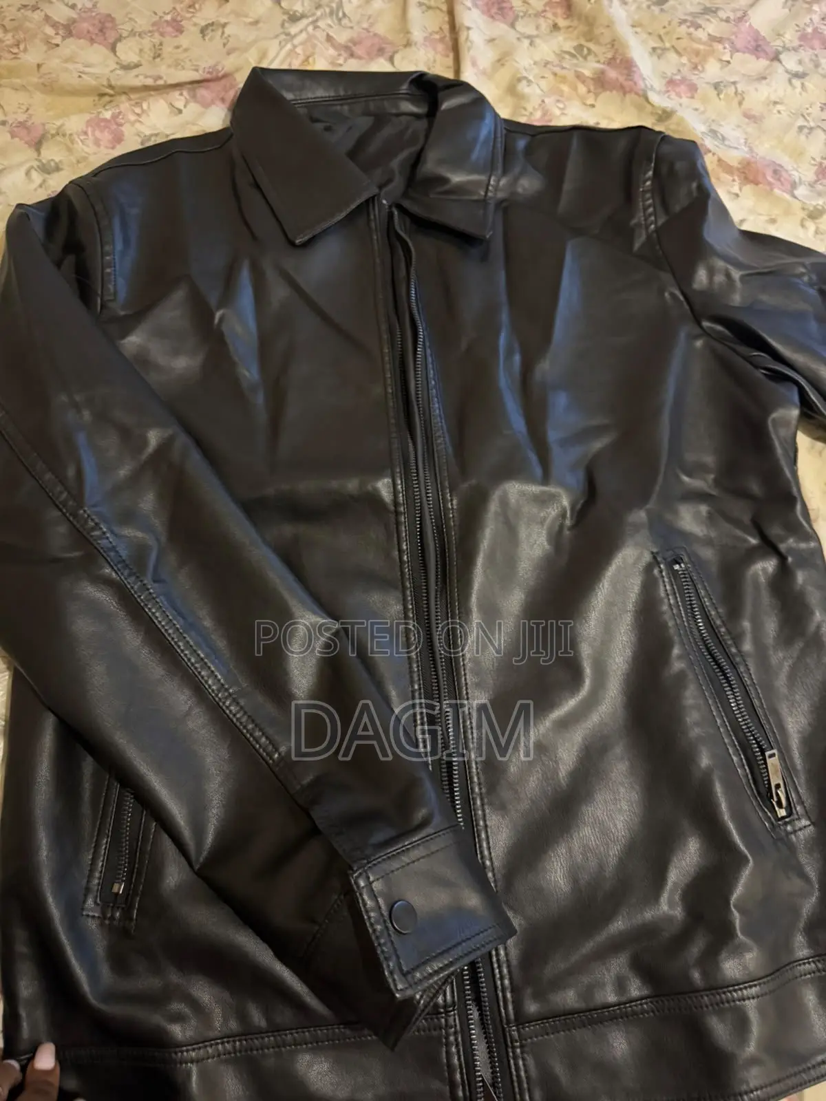 European Standard Men’S Black Leather Jacket | Italian Style Jacket