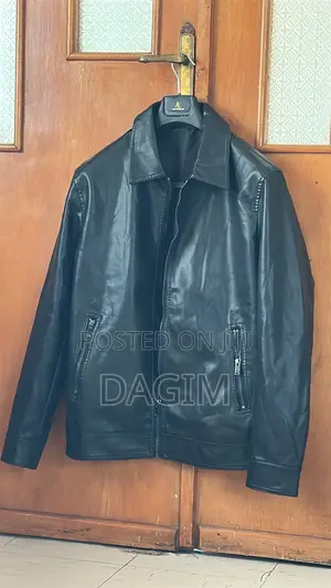 European Standard Men’S Black Leather Jacket | Italian Style Jacket