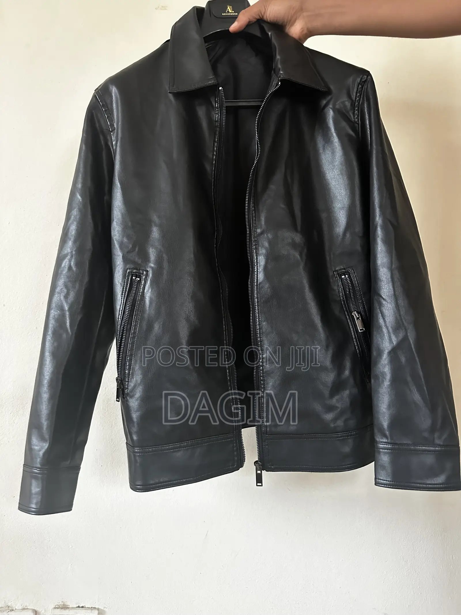 European Standard Men’S Black Leather Jacket | Italian Style Jacket