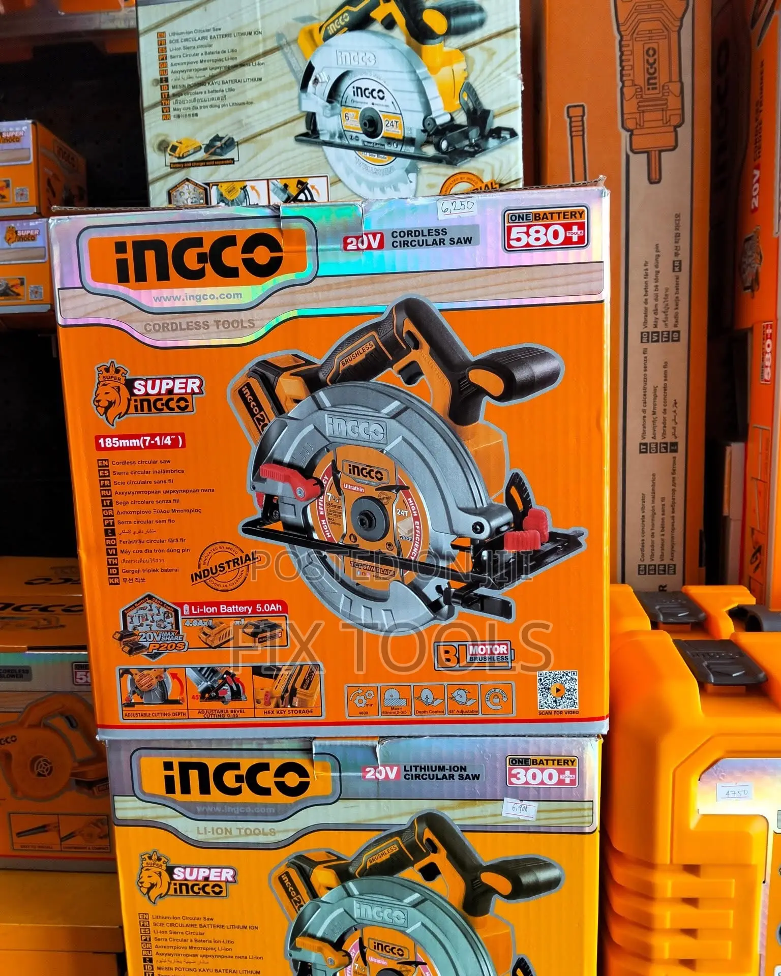 Ingco 20v Cordless Circular Saw