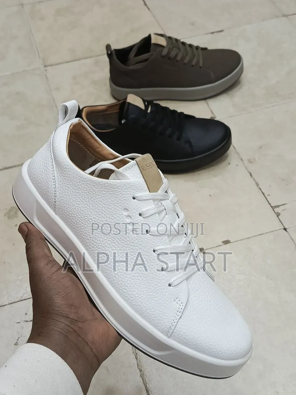 Rushine High Master Quality Flat Sneakers for Man's