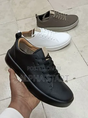 Rushine Full Black High Master Quality Flat Sneakers for Man's