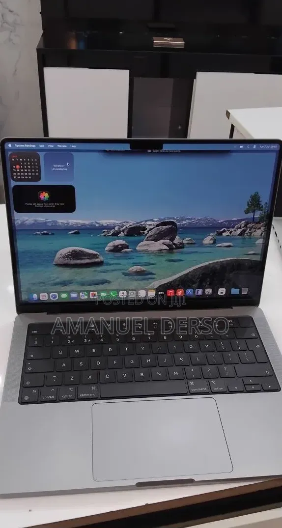 New Laptop Apple MacBook Pro 2021 M1 16GB Apple M1 SSD 512GB