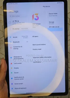 New Xiaomi Pad 5 128 GB Gray