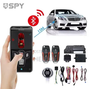 Spy Smart Car Alarm Security Remote App Control One Way Anti-Theft