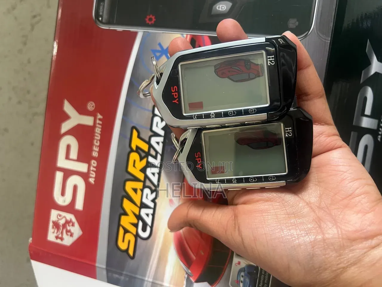 Spy Official Snake Car Alarm System Digital Central Locking Remote