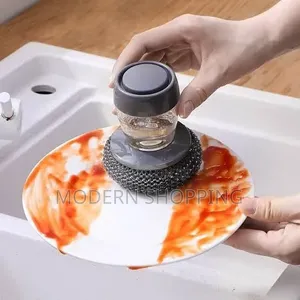 Liquid Adding Pot Washing Brush