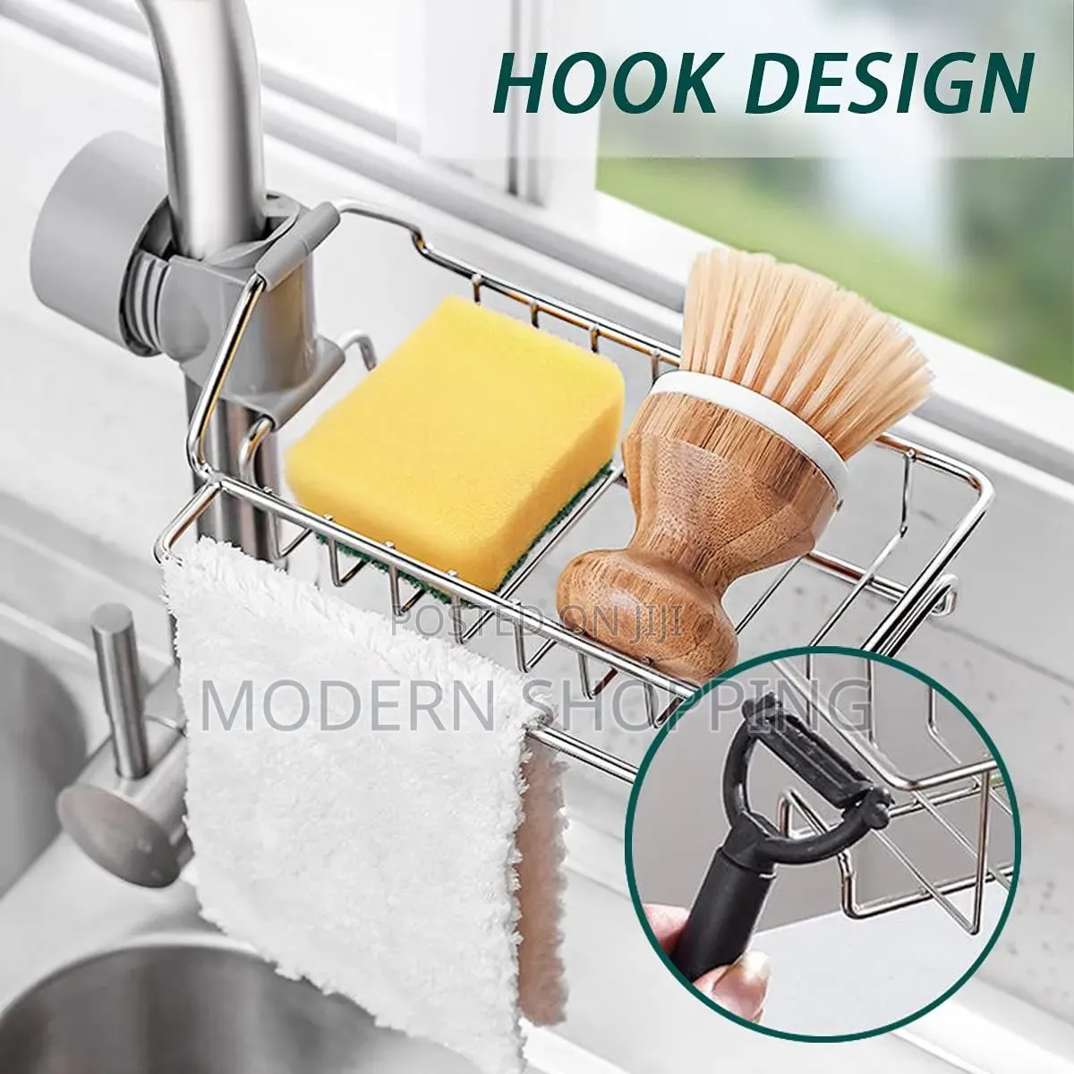 Stainless Steel Sink Hanging Storage Rack
