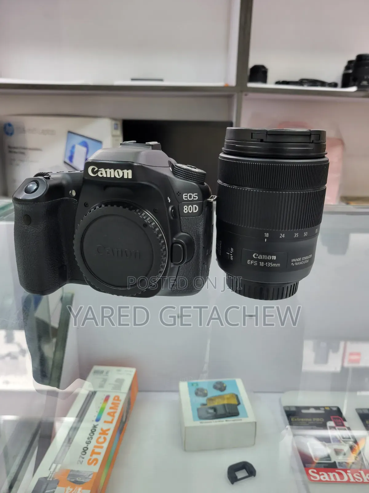 Canon 80d With 18-135mm Lens