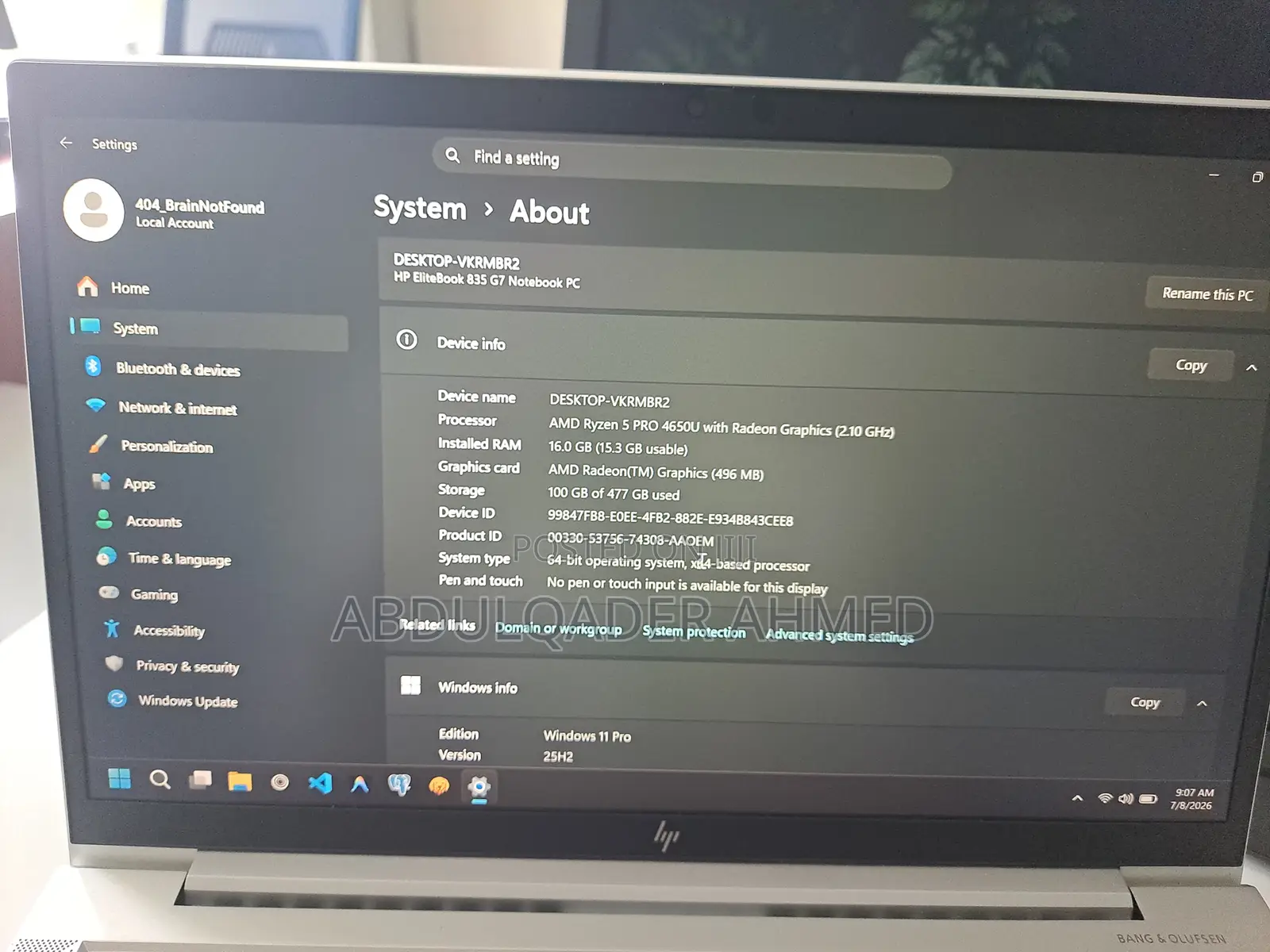 New Laptop HP 14-dq1025cl 16GB AMD Ryzen 5 SSD 512GB