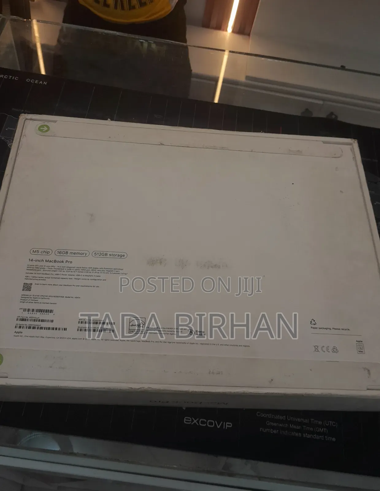 New Laptop Apple MacBook Pro 2026 M5 Max 16GB Apple M5 SSD 512GB