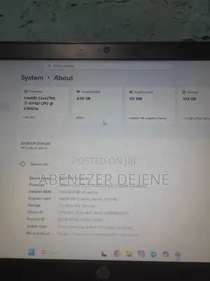 Laptop HP ProBook 450 G2 4GB Intel Core i7 HDD 1T