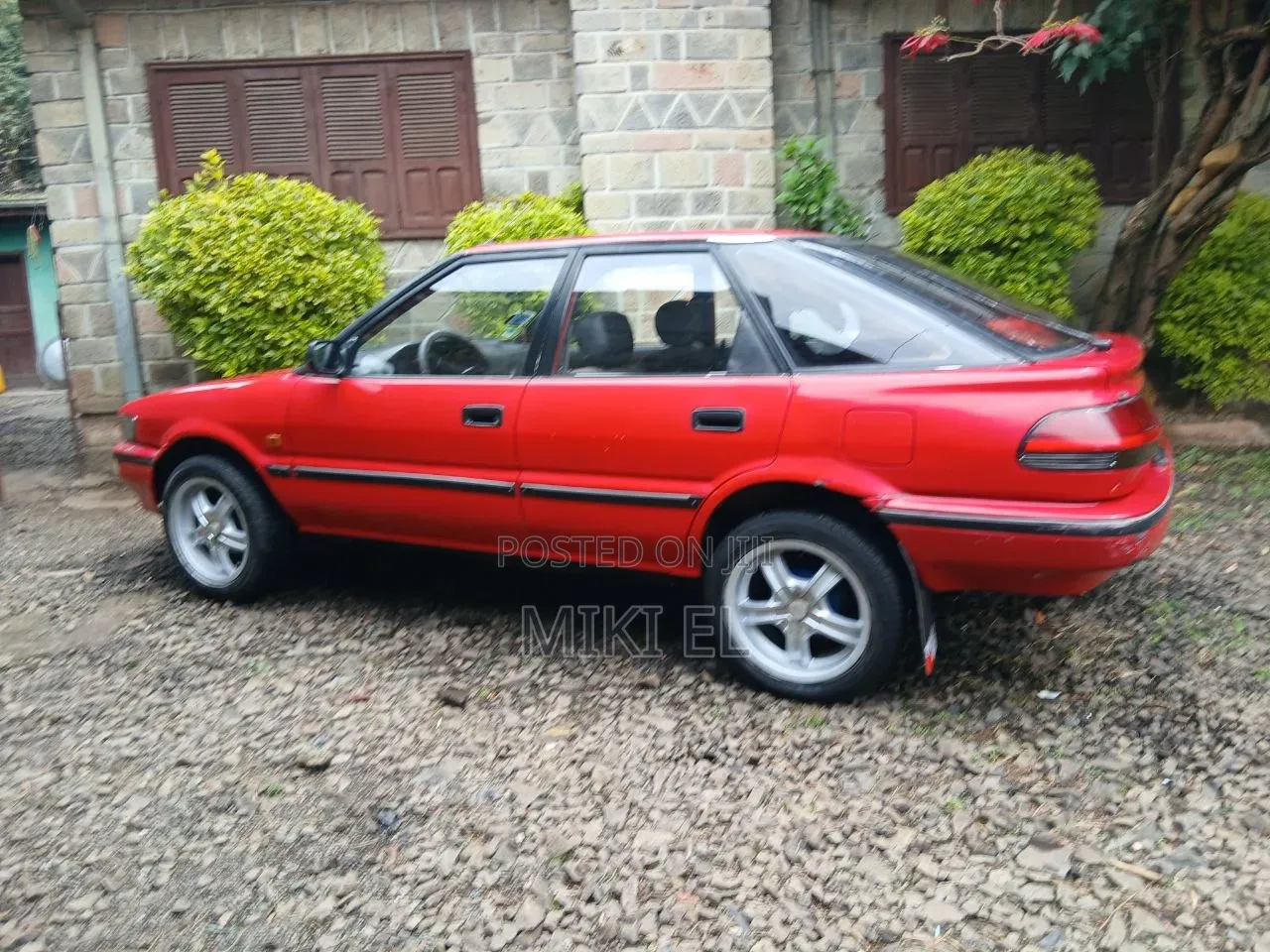 Toyota Corolla II 1.3 FWD 1991 Red