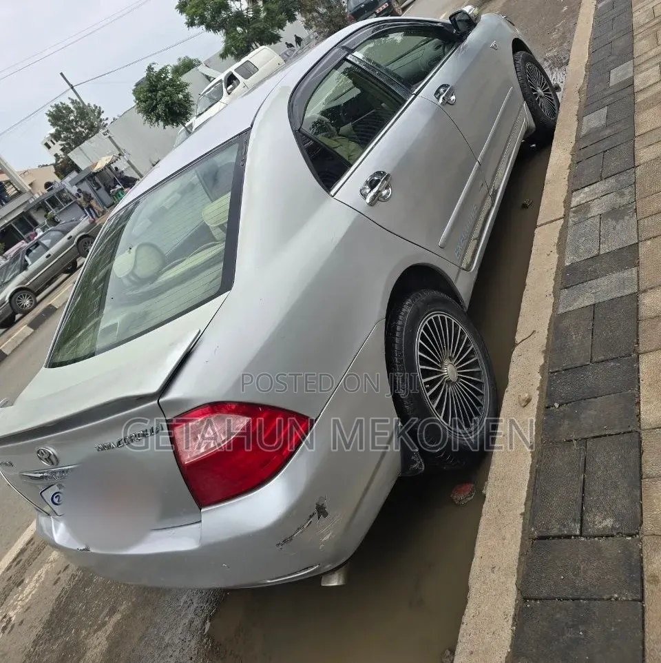Toyota Corolla 2007 Silver