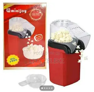 Oil Free Popcorn Maker ያለዘይት የፈንዲሻ ማፍክያ