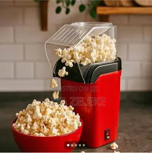 Oil Free Popcorn Maker ያለዘይት የፈንዲሻ ማፍክያ
