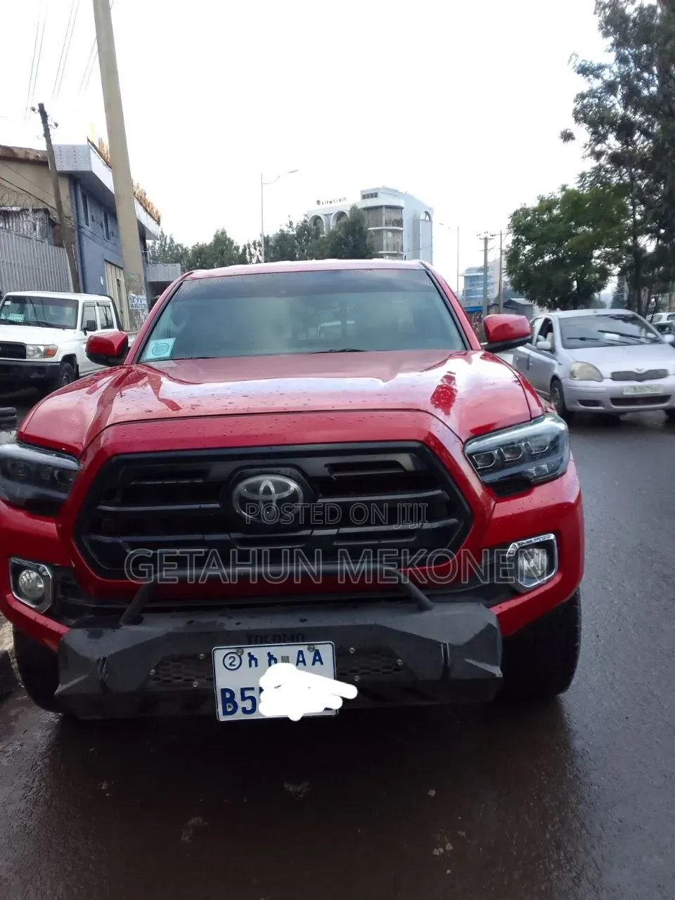 Toyota Tacoma 2019 Burgundy