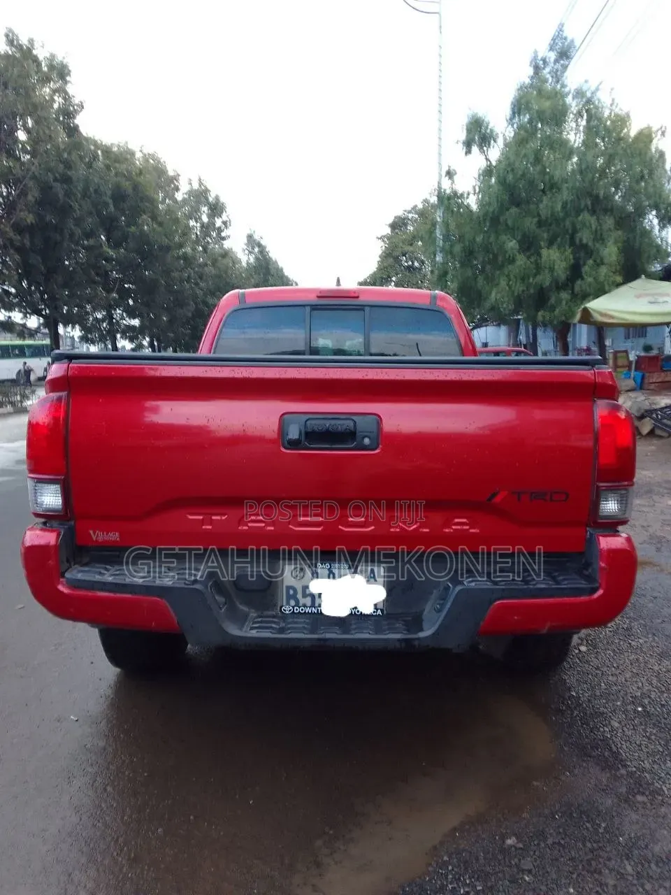 Toyota Tacoma 2019 Burgundy