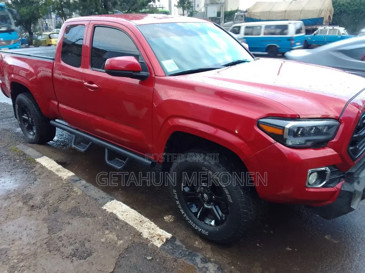 Toyota Tacoma 2019 Burgundy