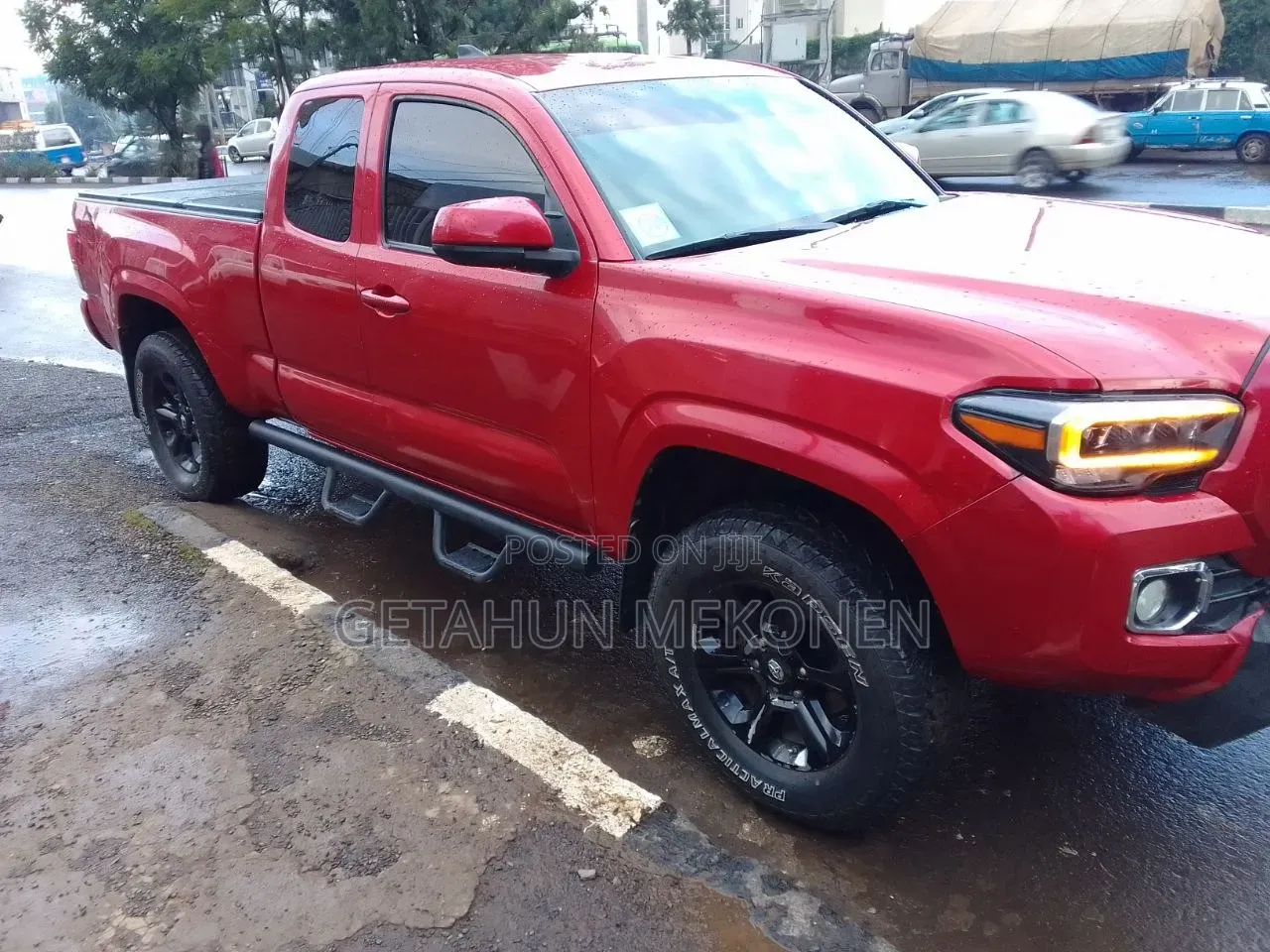 Toyota Tacoma 2019 Burgundy