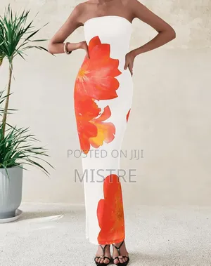 Elegant Women's Floral Maxi and Midi Dresses, Trendy Summer Dress