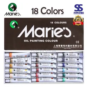 18 Colors of Marie’S Oil Paint