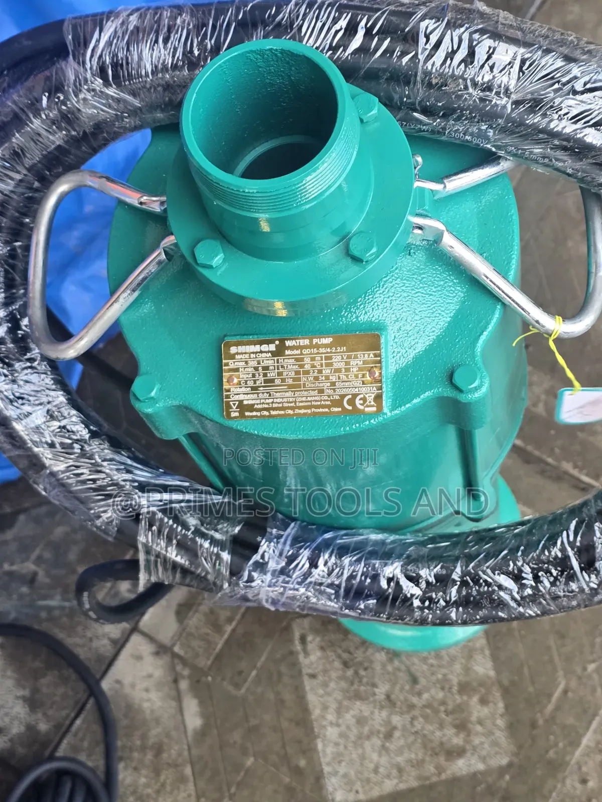Shimge 3hp Submersible Water Pump 220v