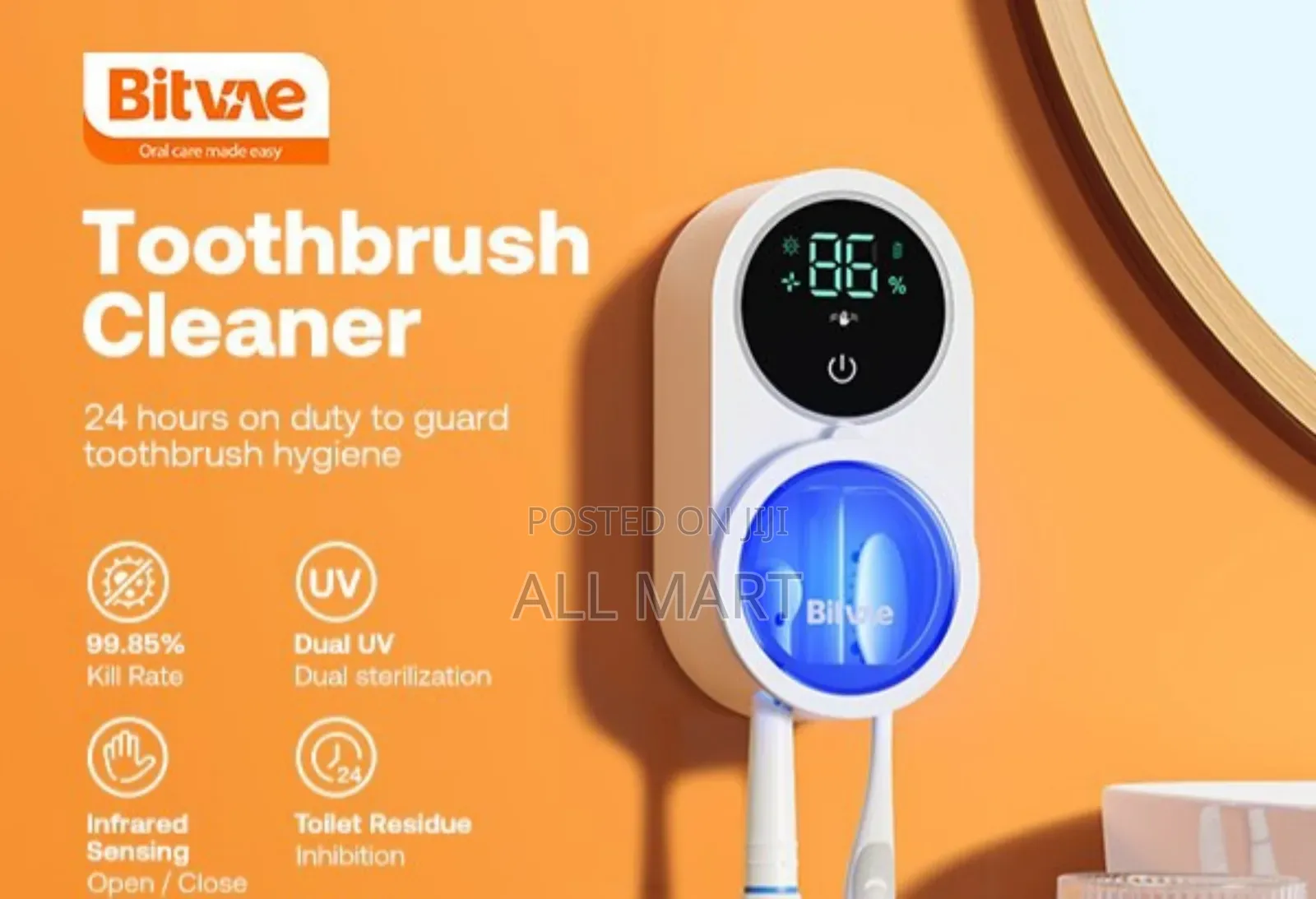 Bitvae Toothbrush Sterilizer Holder