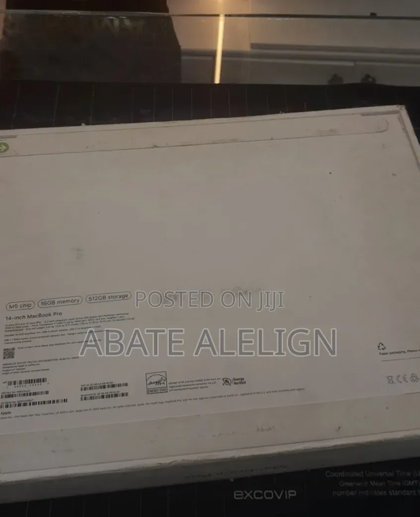 New Laptop Apple MacBook Pro 2026 M5 Pro 16GB Apple M5 Pro SSD 512GB