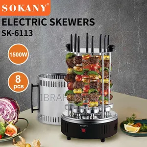 Sokany Electric Skewers (Sk-6113) — የቤትዎ ምርጥ የጥብስ ረዳት!