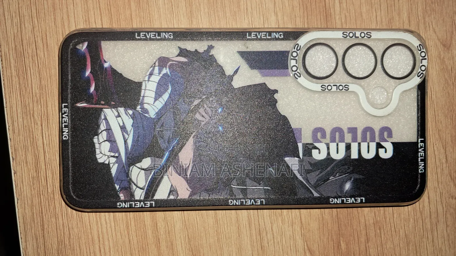 Solo Leviling Themed Phone Case