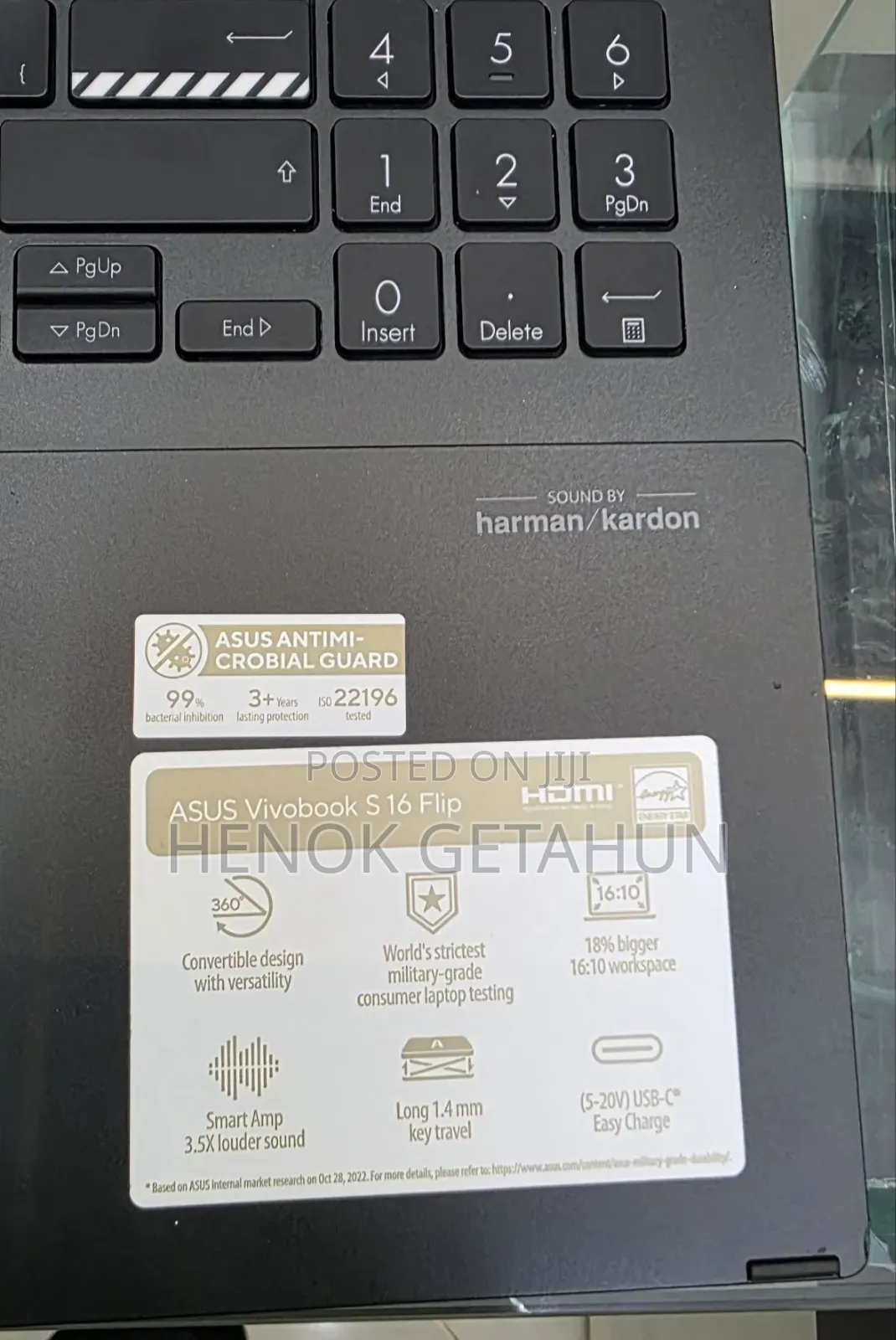 New Laptop Asus VivoBook 15 X505BA 16GB Intel Core i9 SSD 1T