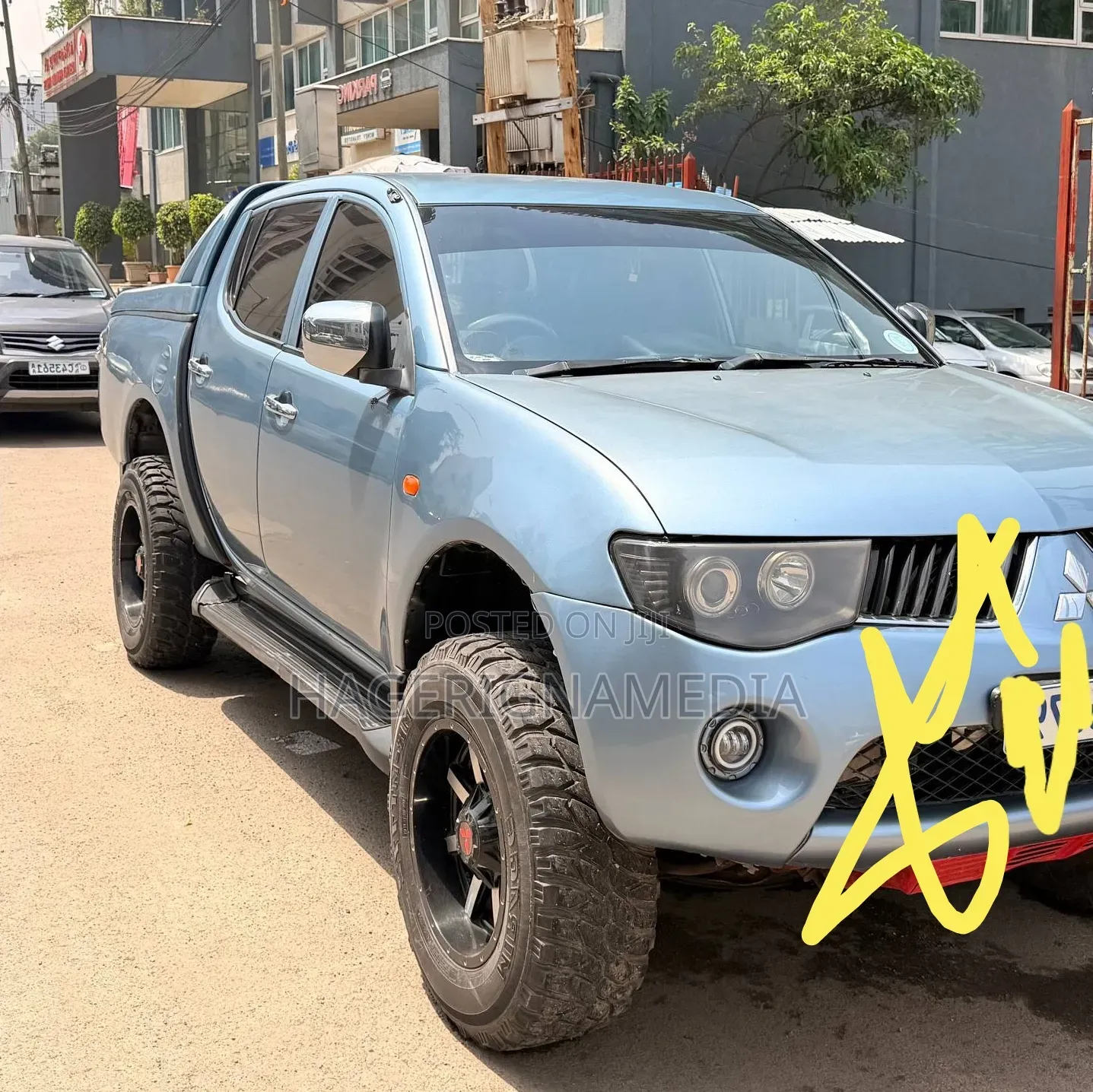 Mitsubishi L200 2008 Blue