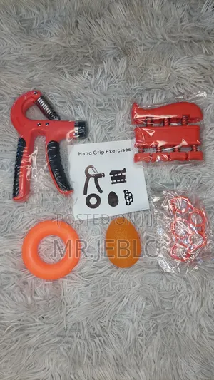 6-in-1 Hand Grip Strengthener Kit | Forearm Finger Exercise Set