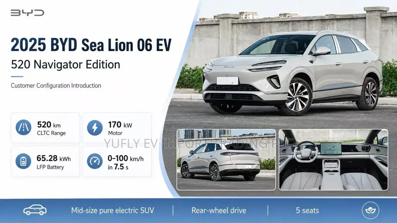 New BYD Sealion 06 EV 2025