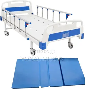 Manual Hospital Bed hospital Bed collapsible Railings Imported Wheel