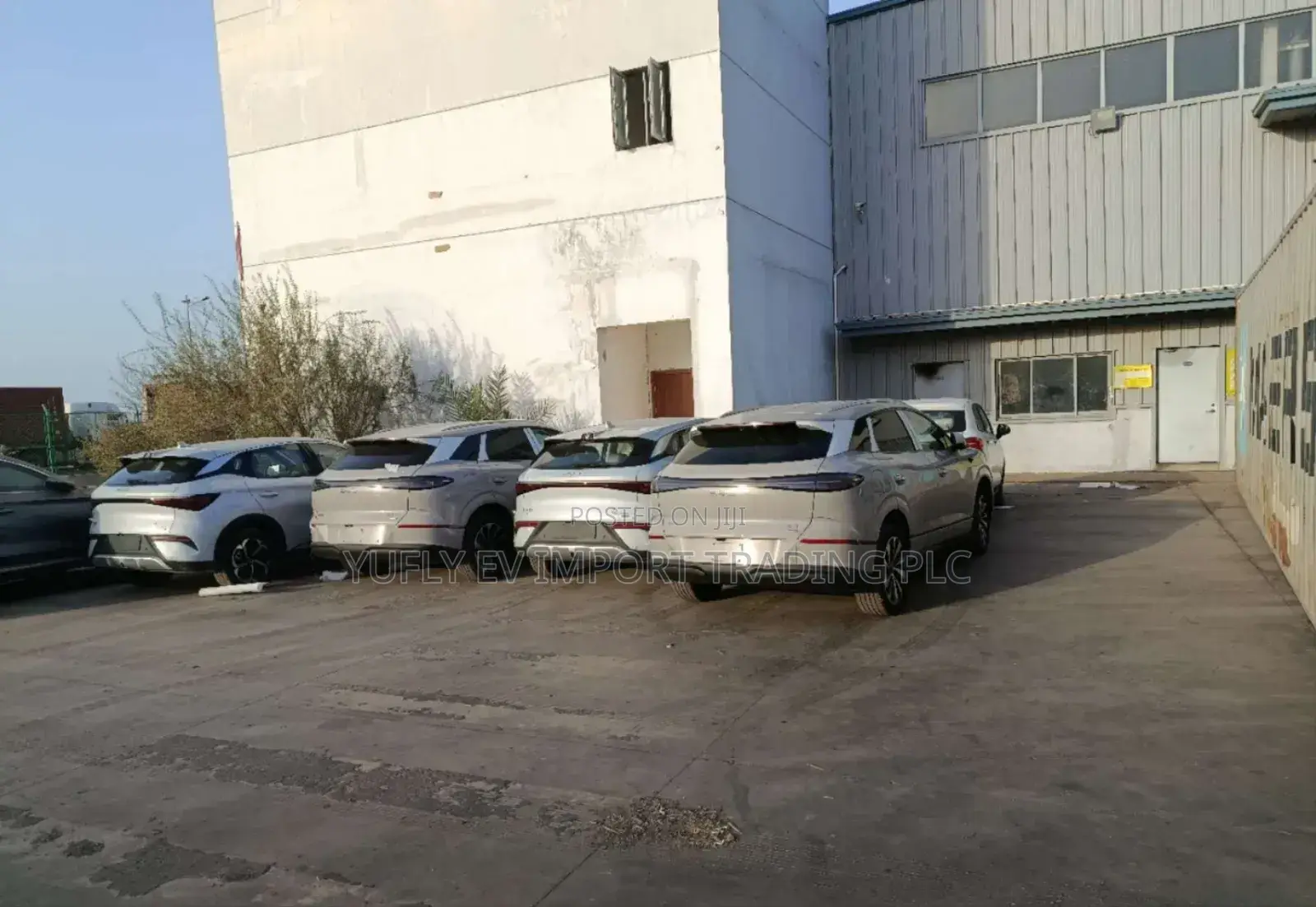 New BYD Yuan Plus 2025 White